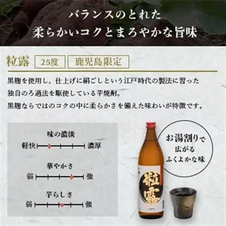 【敬老の日・のし付き】限定＆枕崎の定番飲み比べセット A6-120S_酒・アルコール 芋焼酎 焼酎 _【配送不可地域：離島】【1460348】