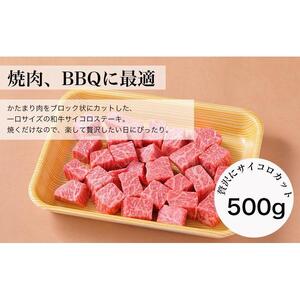 【みかわ和牛】和牛サイコロステーキ500ｇ