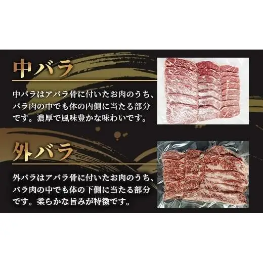 石垣島産 黒毛和牛 新里牛 カルビ系焼き肉用(300g×1) (ナカバラ・ソトバラ・笹の葉カルビから1つおまかせ) SZ-3