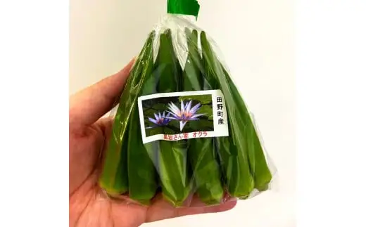 黒岩さん家のオクラ 20袋 約1.4kg 