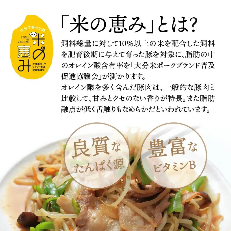 米の恵み豚/便利で美味い切り落し2kg _1178R
