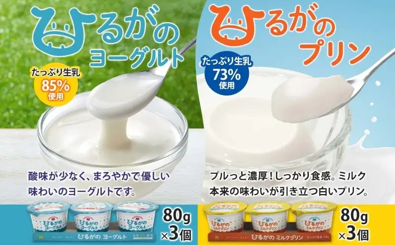 牛乳 ひるがの 乳製品 7種 詰め合せ セット 牛乳