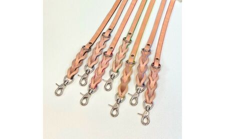高級極厚ベンズの本革リード（超小型～中型犬まで使えます） ペット用品 ペットグッズ 犬用品 お散歩グッズ お散歩用品 ハンドメイド 牛革製 高級牛革ベンズ  ラベンダー