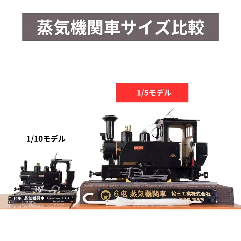 No.2468SL製造技術を結集させた６トン蒸気機関車模型（1/5モデルミニチュア）