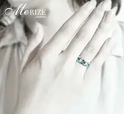 指輪 天然 ジェムクオリティエメラルド0.3ct 天然ダイヤ 0.02ct SIクラス Jeanne ジャンヌ【プラチナ950】r-173（KRP）N27-1411