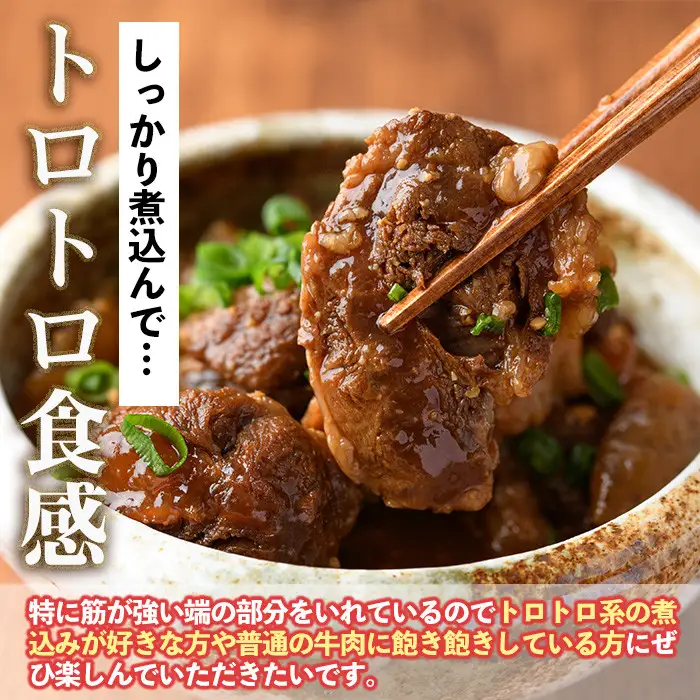 No.1066 ＜超希少部位！＞鹿児島県産黒毛和牛センボン煮込み用(計900g・300g×3) 国産 鹿児島県産 牛肉 希少部位 牛モモ 牛もも おでん 煮物 ビーフシチュー 冷凍【LRプラスK】