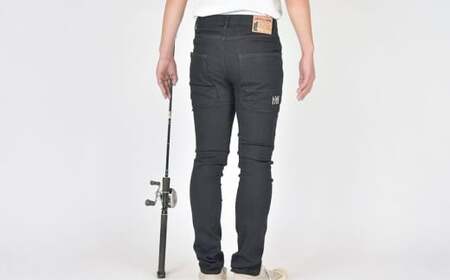 【THE BACK WATER】撥水ストレッチデニム釣り・アウトドアブラックジーンズ BW-104VMBB(30インチ)【ストレッチデニム ストレッチ デニム アウトドア ズボン ジーンズ 衣類 ファッション お洒落 岡山県 倉敷市 おすすめ 人気】
