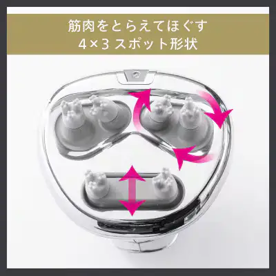 防水ヘッドケア機 パールホワイト (TB-G001JPPW)