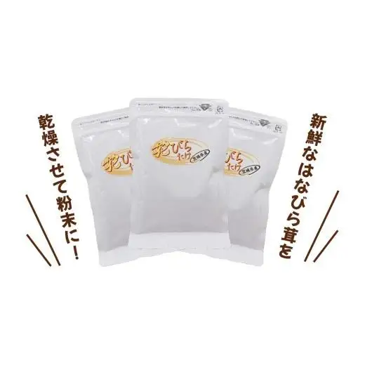 花びらたけ 粉末 3袋 セット（各 50g ） （茨城県共通返礼品：城里町）