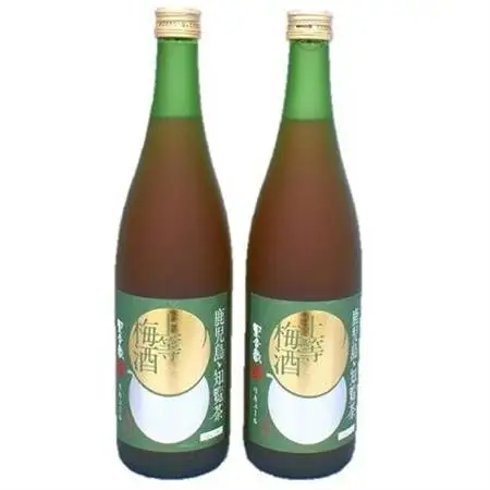 熨斗付き「上等梅酒知覧茶」720ml×2本【1186248】