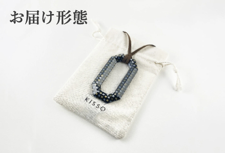 ＜KISSO＞Pendant Glass Holder_Square ブラックラデン 母の日 ギフト