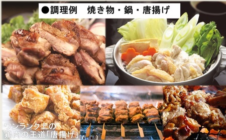 (10100) 【流通割合1%未満！超希少地鶏】 長州黒かしわ もも肉切身 1.2kg 鍋スープセット 長門ゆずきち胡椒付き 鶏肉 小分け カット済み 唐揚げ 焼き鳥 鍋 アレンジ料理 ブランド地鶏 ストック 