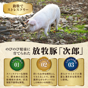 放牧豚次郎のしゃぶしゃぶ1.5kg盛り【er008-008】250g × 6パック 北海道 えりも町 ブランド豚 放牧豚 次郎 ロース肉 ロース スライス しゃぶしゃぶ 豚しゃぶ 人気