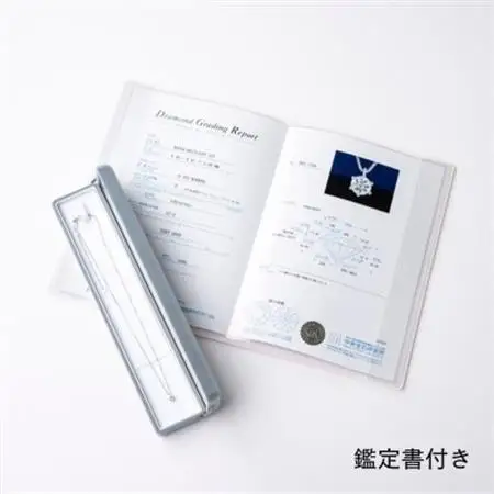 プラチナ最上等級【Dカラー】大粒ダイヤモンドネックレス 0.3ct UP 爪留め【配送不可地域：沖縄県】【1469145】