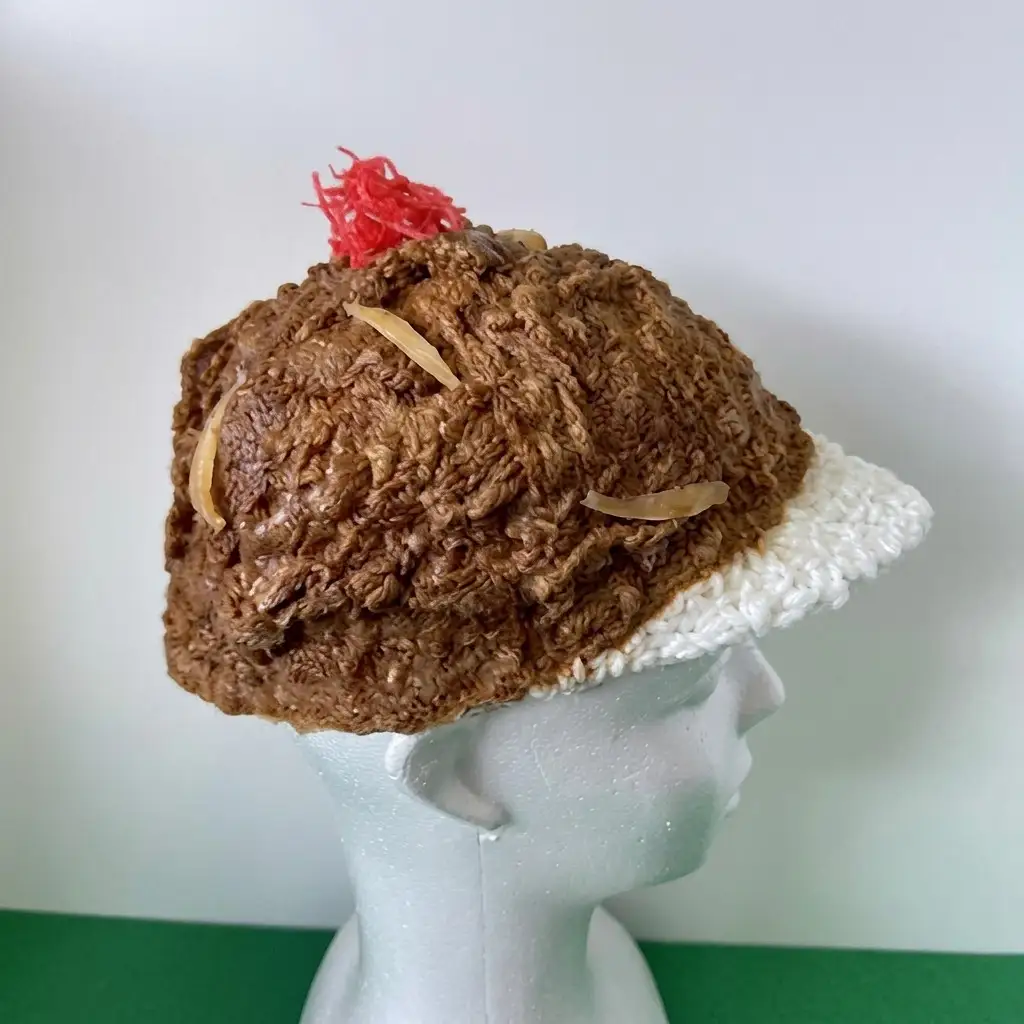 食品サンプルの【博多和牛丼な帽子】 | クラフト 民芸 人気 おすすめ 送料無料