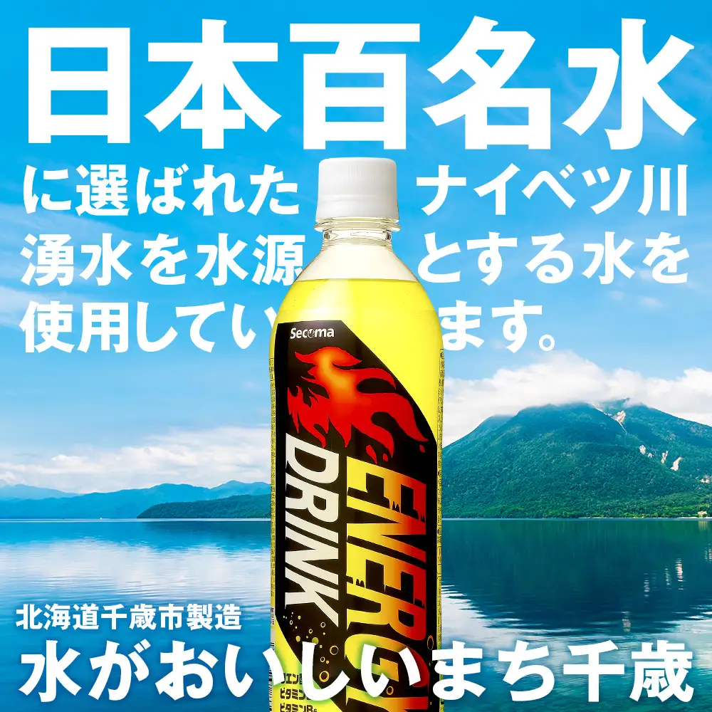 セコマ エナジードリンク 500ml 24本 1ケース 北海道 千歳製造
