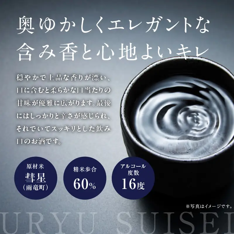 雨竜彗星 720ml × 2本 日本酒 酒造好適米 北海道雨竜町