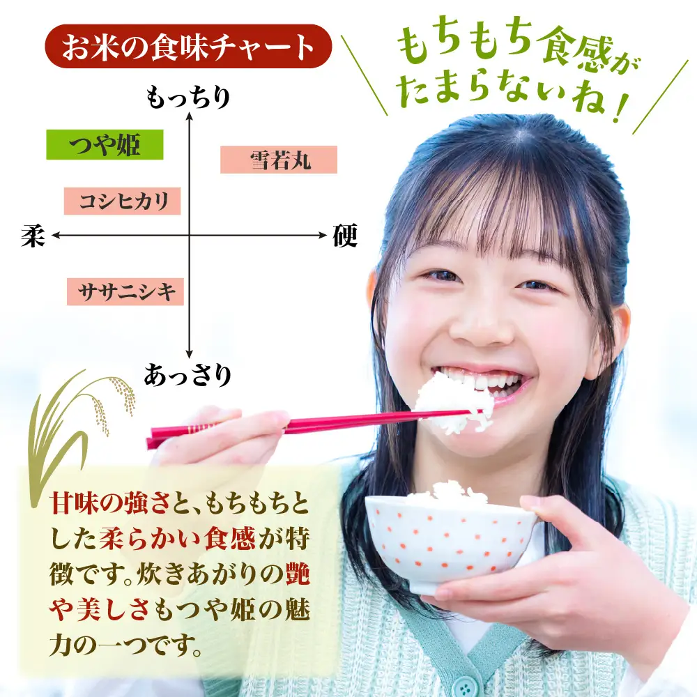 【令和8年産米】2026年10月下旬発送  つや姫60kg（20kg×3ヶ月）毎月定期便 山形県産 【米comeかほく協同組合】 ka024-117d-r8-10123