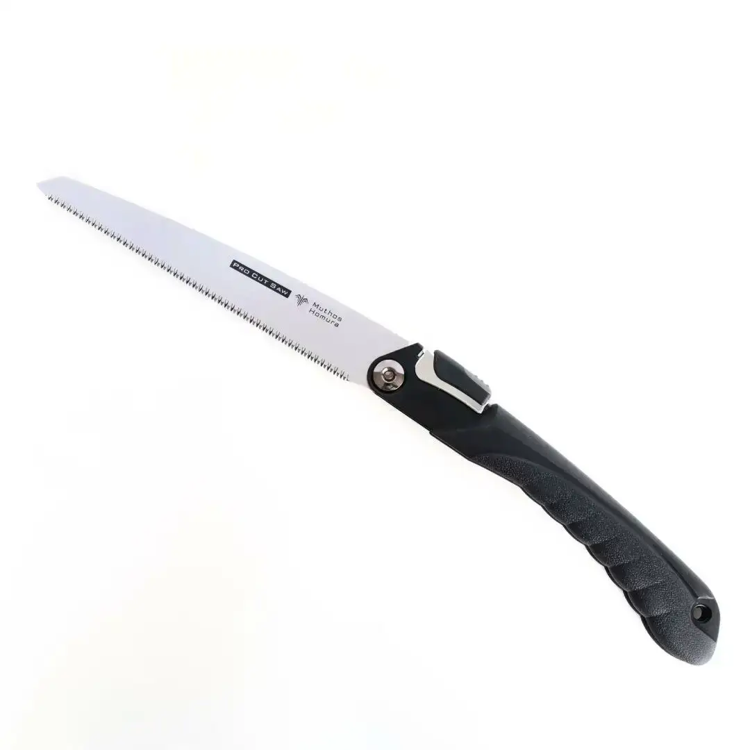 Pro Cut Saw（ノコギリ） 210mm Khaki-Green Collection ケース付 のこぎり 鋸 アウトドア用品 キャンプ用品 カーキ [Muthos Homura] 【010S441】