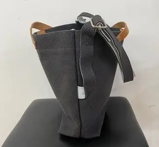 御影屋 松右衛門帆 コンビショルダー dark chacol【ファッション バッグ 兵庫県 高砂市】
