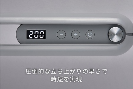 EE084_cado カドーヘアアイロン BI-G1 クールグレー