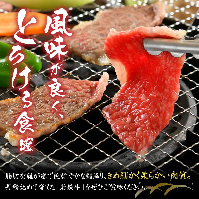 若狭牛 焼肉 600g [B-012002]