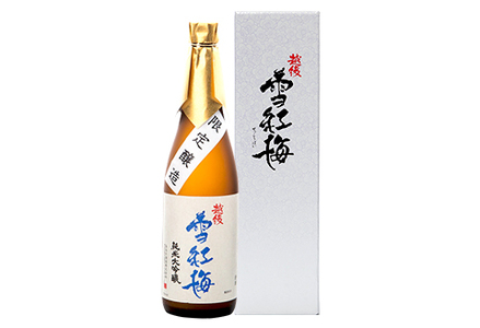 M8-03B越後雪紅梅 純米大吟醸 限定醸造 720ml