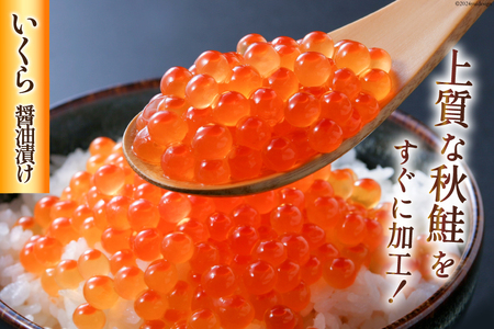 【国産素材】秋鮭 いくら 醤油漬け 200g 三陸産 お刺身用 銀鮭 500g 