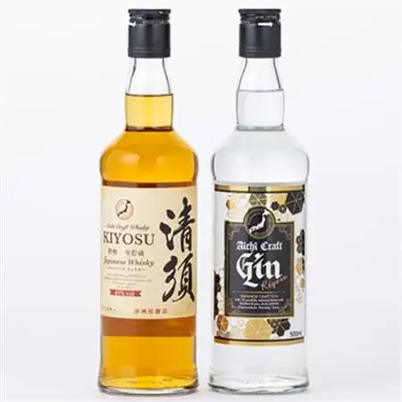 カートン入愛知クラフトジン40度・カートン入愛知クラフトウイスキー45度2本セット_酒・アルコール     酒・アルコール ウイスキー  _【1115190】