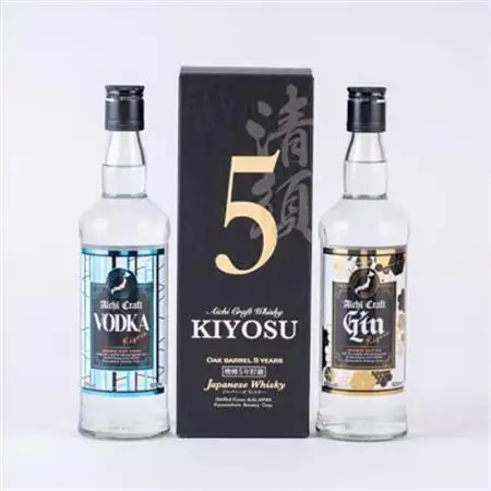 愛知クラフトウイスキー　愛知クラフトジン　愛知クラフトウォッカ　3本セット_酒・アルコール     酒・アルコール ウイスキー  _【1124300】