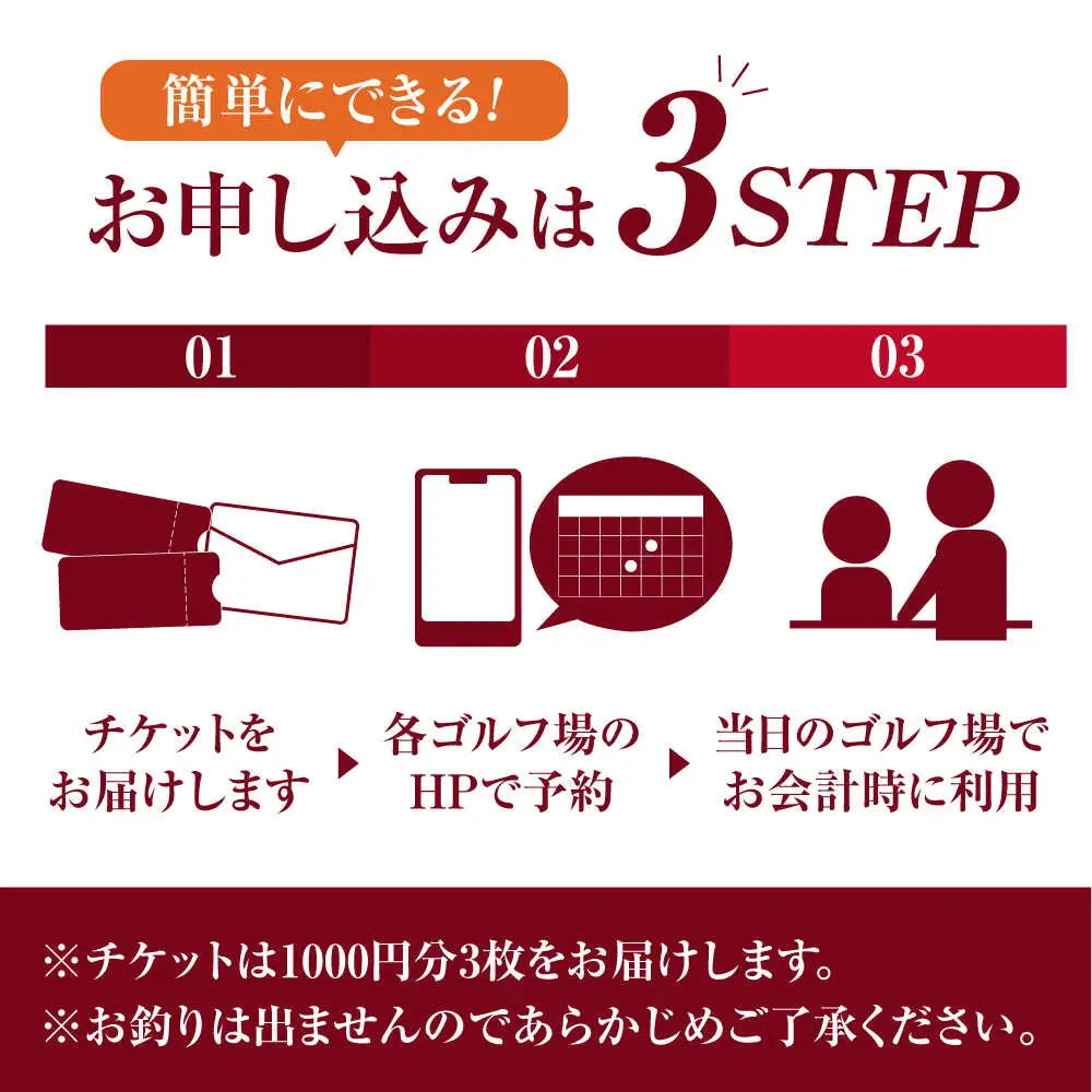 こぶしゴルフ倶楽部 3,000円分 [AVAO001]ゴルフ 利用券 岐阜県 東海