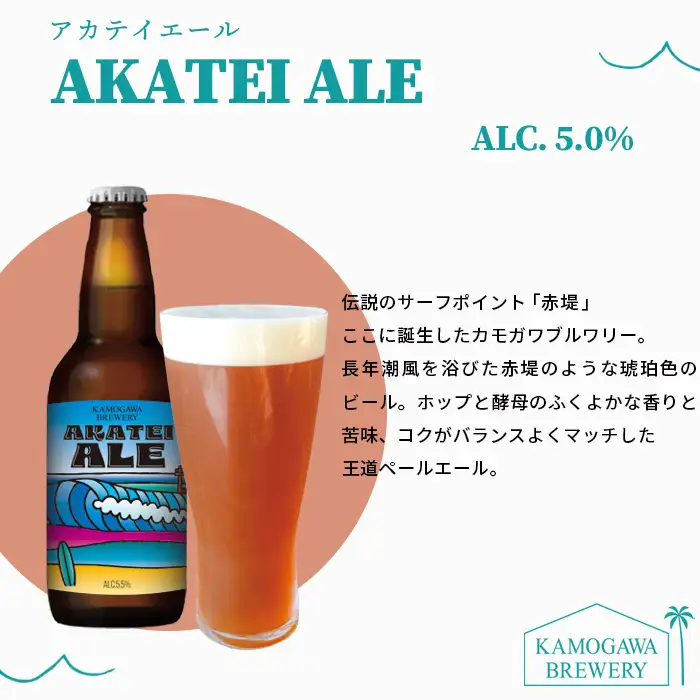 【KAMOGAWA BREWERY】鴨川クラフトビール ３種６本　[0015-0058]
