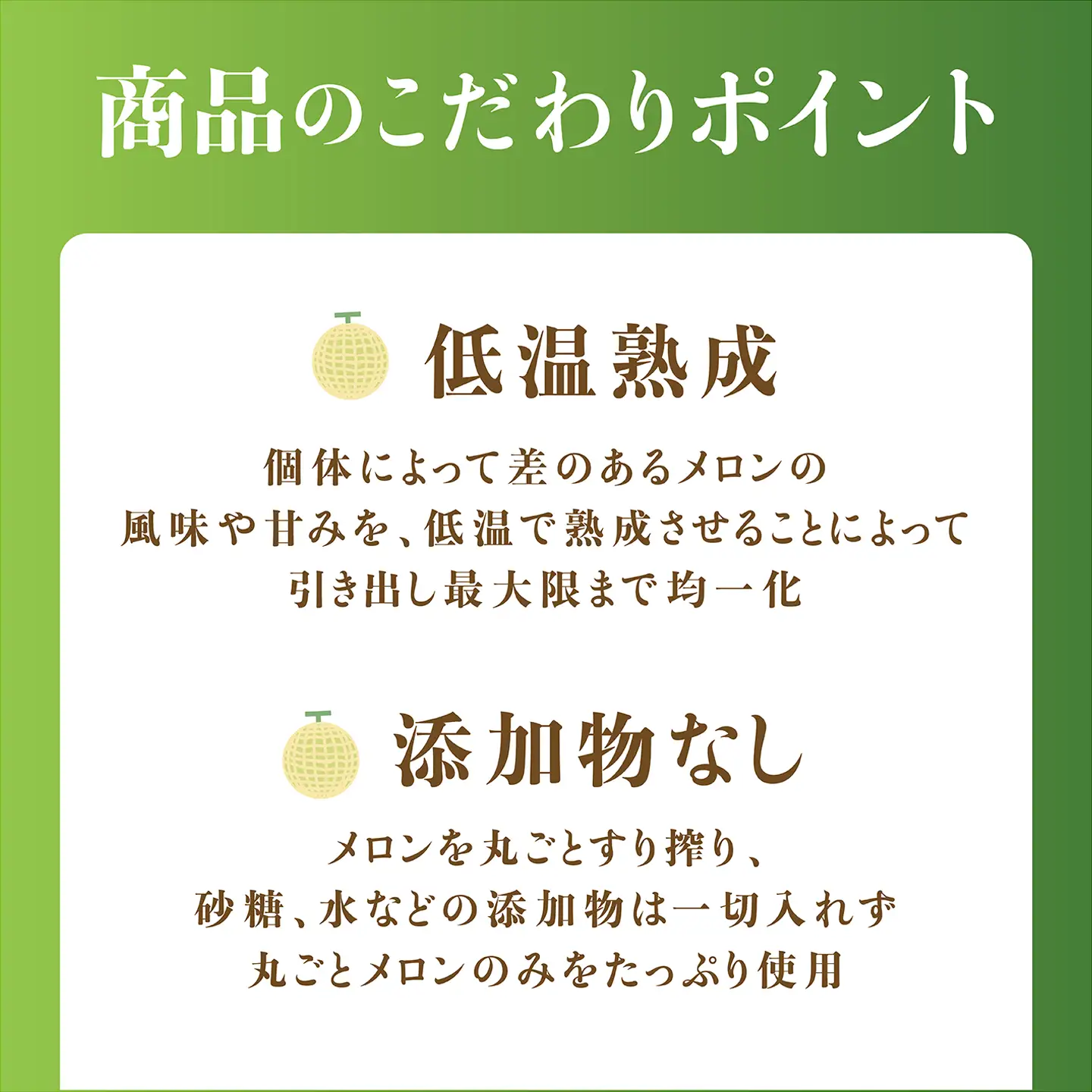 搾りたて メロン100%ジュース 100g×15P メロン