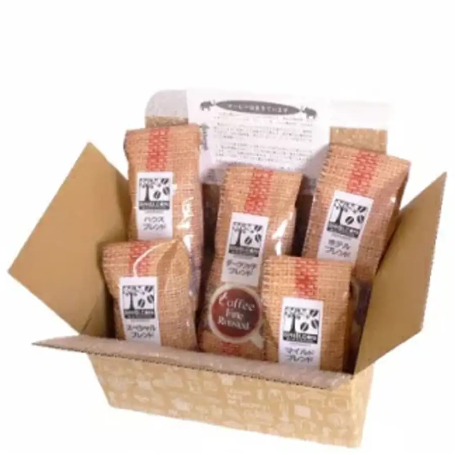 コーヒー豆 ＜のし付＞ 1000g（200g×5種） オリジナルブレンド