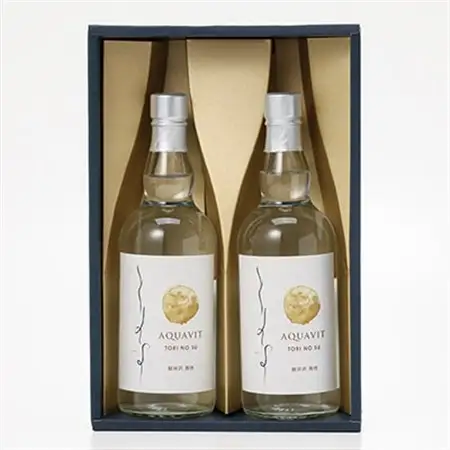 軽井沢産じゃがいもを使った アクアヴィット「とりのす」 700ml×2本セット_酒・アルコール リキュール・洋酒  _【1491489】