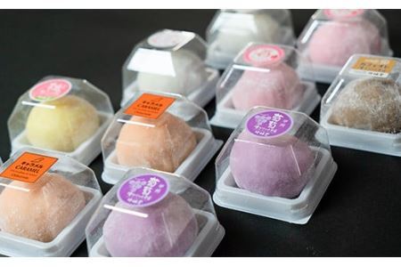 とろける食感！生クリーム大福24個セット （6種類×2×2箱）詰め合わせ  スイーツ お取り寄せ お土産 おもたせ プレゼント【全国菓子博・百貨店協会長賞受賞】