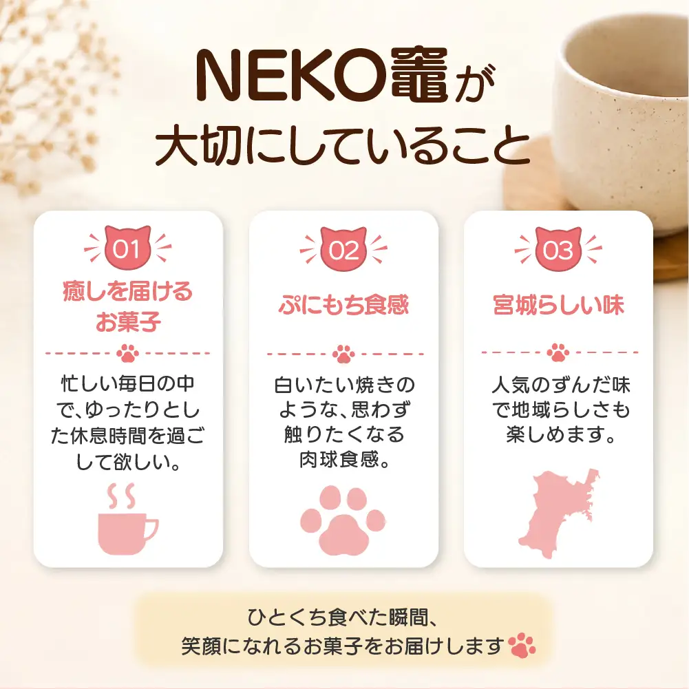 こねこのしおちゃん　10個入　【04203-0774】