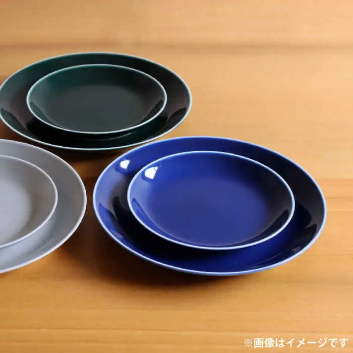 【白山陶器】【ビスタ】プレート(S) ブルー 2枚セット【波佐見焼】[TA179]