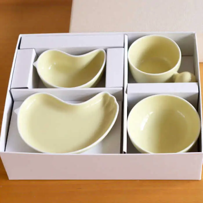 【白山陶器】【PiPi】お子様用食器 イエロー 5点セット【波佐見焼】[TA197]