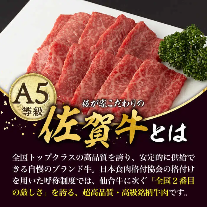 【3回定期便】A5等級 佐賀牛 焼肉用 モモ 600g /ナチュラルフーズ [UBH071] 佐賀牛 焼肉