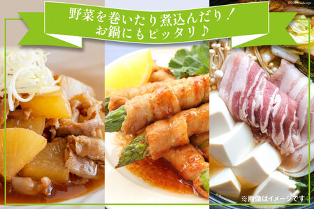 豚肉 小分け 宮崎県産 豚バラ スライス 300g 5p 計 1.5kg