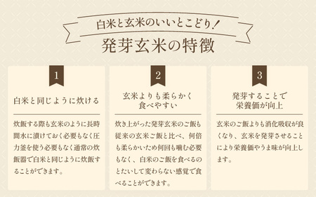 【令和7年産】発芽玄米 特別栽培米 ミルキークイーン 真空パック 2kg 米 玄米 ギャバ [A-29116]
