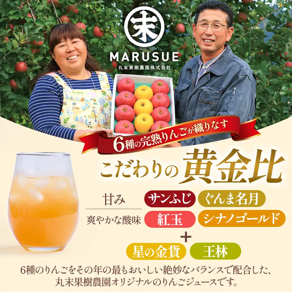 青森県産りんごジュース 【 11ぴきのねこ ラベル 】 180ml×10本 りんごジュース