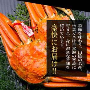 OM-17　【冷凍】ボイル松葉ガニ（300ｇ～400ｇを２枚）