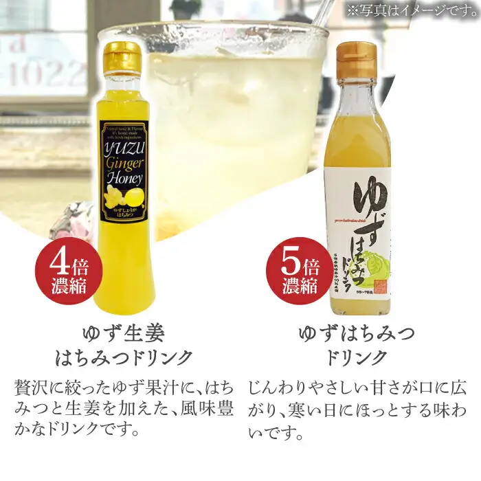 ノンオイル ドレッシング 2種 & ゆずはちみつドリンク ゆず生姜はちみつドリンク VAX012