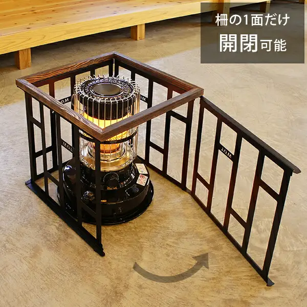 M.O.L ストーブガード M MOL-X402 ブラック＋専用コーナー4個付きセット[VBZ018] キャンプ キャンプ用品 ギア アウトドア