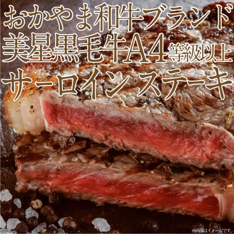 黒毛和牛 定期便 12回発送 サーロインステーキ 約400g ×6回  黒毛和牛