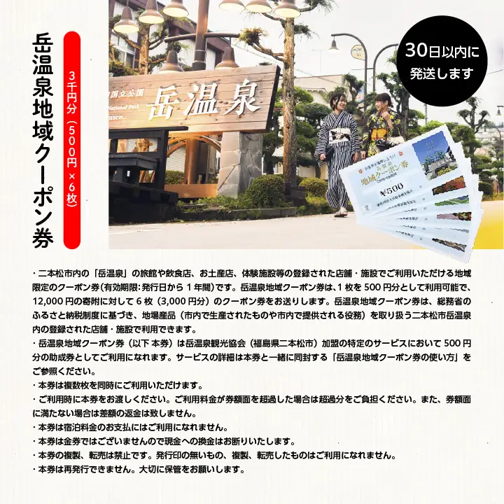 岳温泉地域クーポン券 温泉 岳温泉 旅行【一般社団法人岳温泉観光協会】