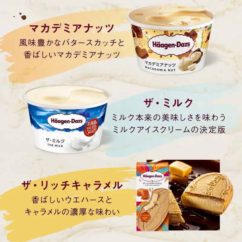 ＜全12回定期便・連続＞ハーゲンダッツ『ミニカップ＆クリスピーサンドセット(合計144個)』アイスクリーム アイス スイーツ デザート ミルクアイス アイススイーツ アイスデザート_H0016-139