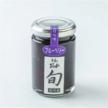 長野県産果実の季節を楽しむ旬ジャムセット(夏)プルーン、桃、ブルーベリー　140g×3個【1209062】